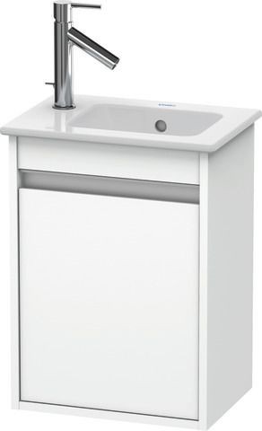 Duravit Ketho Waschtischunterbau wandhängend Weiß Matt 400x285x550 mm - KT6417R1818
