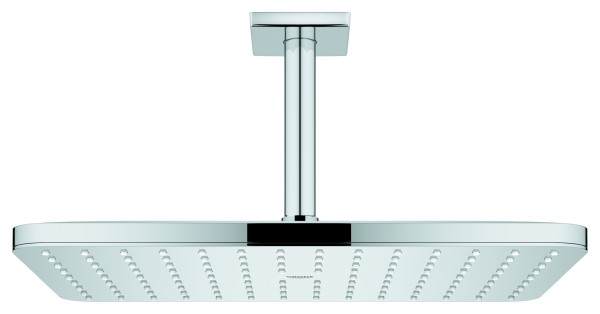 GROHE Kopfbrause-Set Euphoria 350x230, 135486 1Strahl 7,6l/min D.-auslass chrom, 1354860000