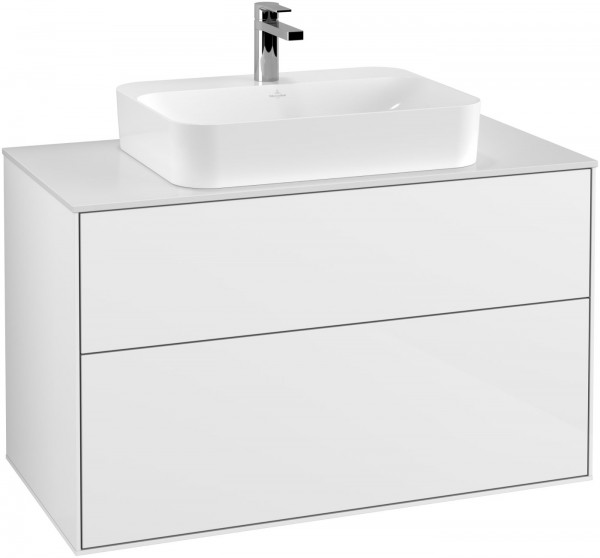 Villeroy & Boch Waschtischunterschrank Finion F35 1000x603x501mm WT mittig, F35100GF