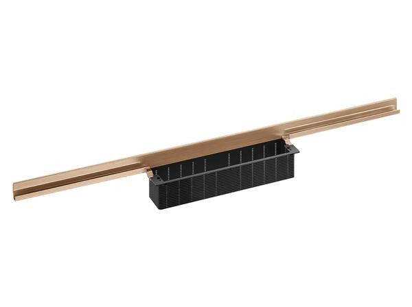 Dallmer Duschrinne CeraWall Individual rotgold matt, 1100 mm, 536921