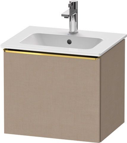 Duravit D-Neo Waschtischunterbau wandhängend Leinen Matt 510x402x440 mm - DE4260034750000