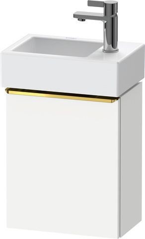 Duravit D-Neo Waschtischunterbau wandhängend Weiß Matt 364x222x440 mm - DE4218R34180000