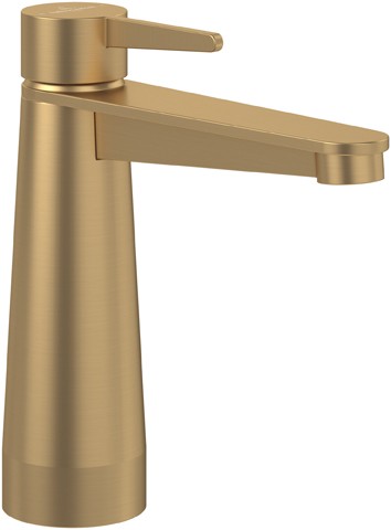 Villeroy & Boch Waschtischarmatur Conum 49x 169x165mm o. Ablaufgarnitur Brushed Gold