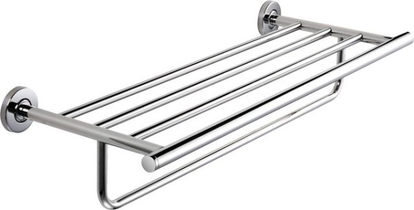 KWC Aquarotter Doppelhandtuchstange, MEDIUS, Edst., 600x122x220 mm, AP, hgl, Regal, 2000106257