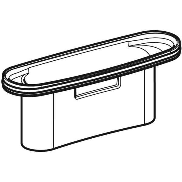 Geberit Tauchrohr zu Geberit Duschelement, 242370001