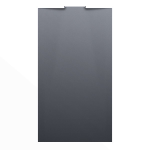 Laufen Duschwanne NIA 1000x1800x38 Marbond mit Wandablauf anthrazit, H2110300780001
