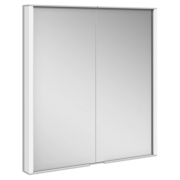 KEUCO Royal Match Spiegelschrank Wandhalbeinbau mit LED-Beleuchtung B:65cm H:70cm T:14,9cm
