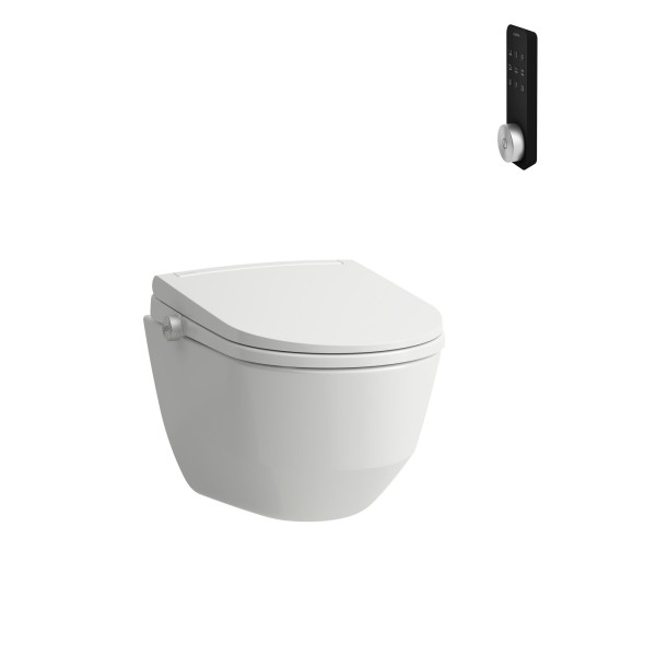 LAUFEN WC-Sitz+Deckel CLEANET PRO Spülrandloses Wand-WC, weiß, H600890000S002