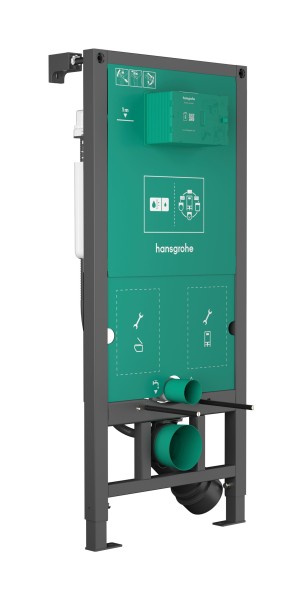 Hansgrohe iFrame universal Unterputzspülkasten 1120 für Wand WC, 01022180