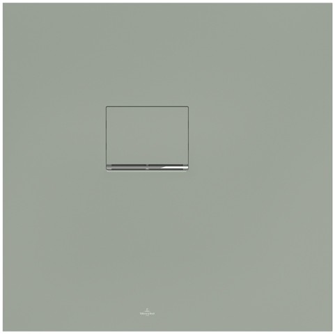 Villeroy & Boch DW Squaro Infinity 800x800x40mm quadr EB:li flb Einbau AR Morning Green