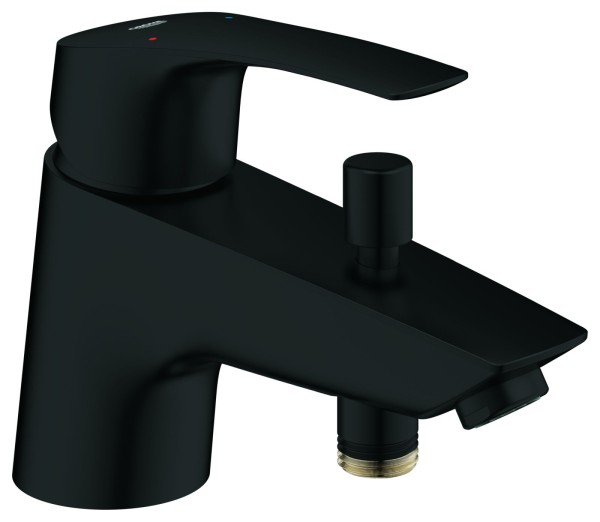 Grohe EH-Wannenbatt. Eurosmart 33412_3 Einlochmontage Eco-Ov.-Stop matt black, 334122433