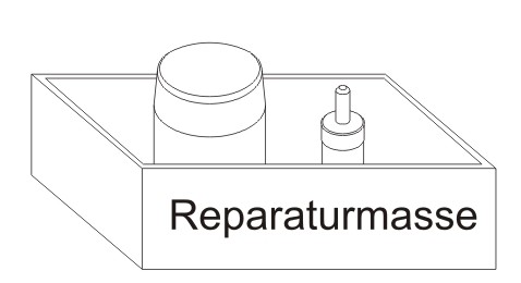 Koralle Reparaturmasse, 6044091