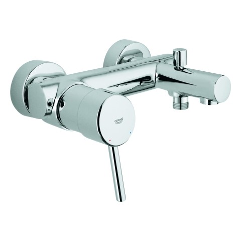 GROHE EH-Wannenbatterie Concetto 32211 für Wandmontage eigensicher chrom