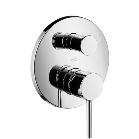 Hansgrohe Wannenmischer Unterputz Axor Starck F-Set chrom m.Sicherungskombination, 10418000