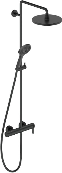 Duravit C.1 Duschsystem Schwarz Matt 310x460x1200 mm - C14280007046