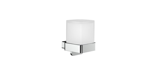 emco loft Einhand-Seifenspender Glasteil satiniert, chrom, 052100103