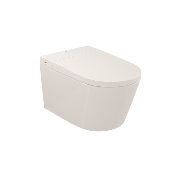 KLUDI-CLEANTRONIC ADVANCE Dusch-WC komplett, mit Glasablage Weiß glänzend