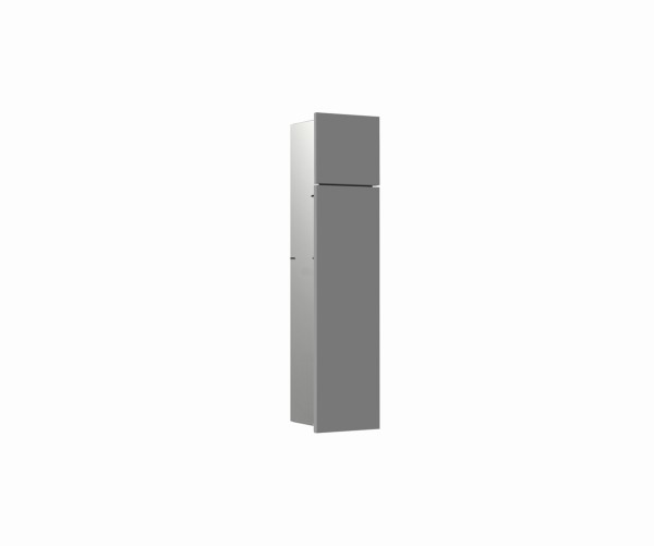 emco WC-Modul asis pure Türanschlag rechts, Unterputz, 730 mm, diamantgrau matt, 975551501
