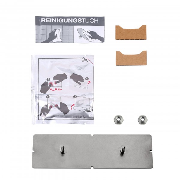 KEUCO Klebe-Set 4 für Edition 11 Duschkörbe und Elegance Feuchtpapierbox, 04994000400