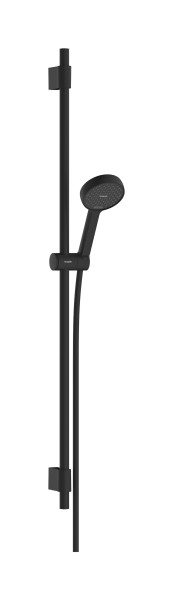 Hansgrohe Brauseset Activera Select S 95 2jet EcoSmart mit Brausestange Typ105 mattschwarz, 280506
