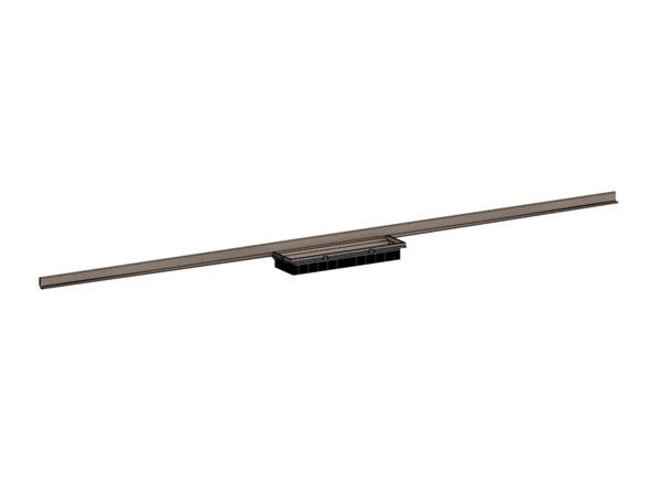 Dallmer Duschrinne CeraWall Connect, rotgold matt, 800 - 1200 mm, 527479