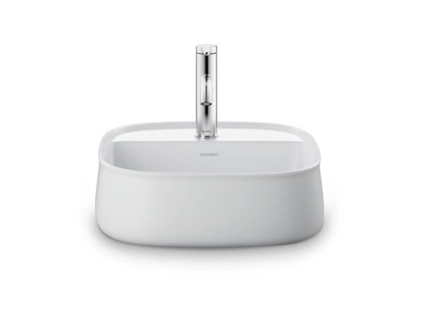 Duravit Zencha Aufsatzbecken Weiß Seidenmatt, 420 mm - 2374423271