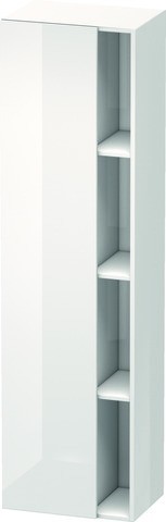 Duravit DuraStyle Hochschrank Nussbaum & Weiß Matt 500x360x1800 mm - DS1249L7918