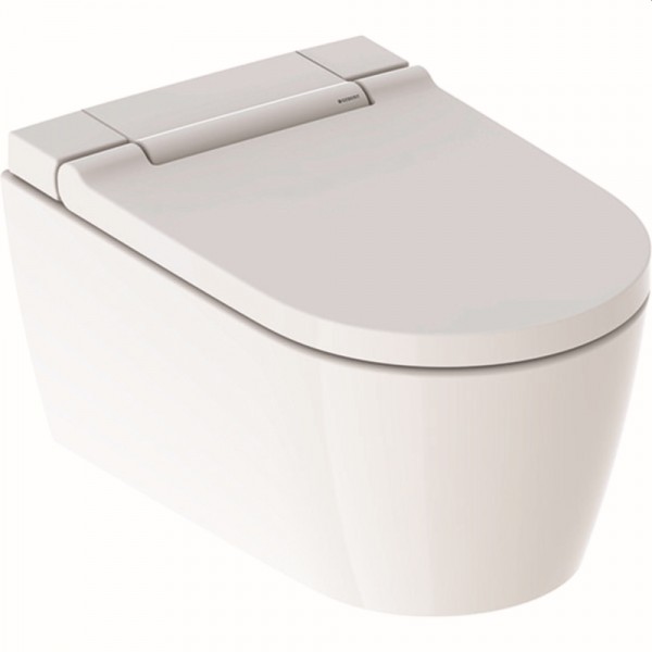 Geberit AquaClean Sela Wand-Dusch-WC Komplettanlage, mit WC-Sitz weiß-alpin, 146220111