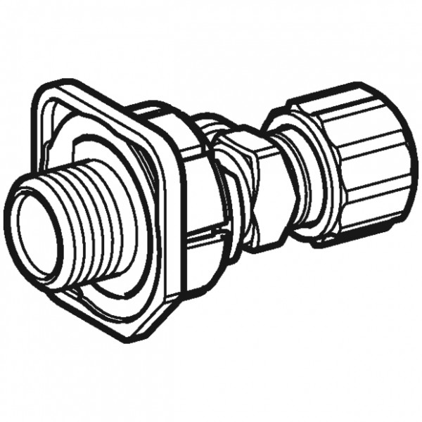Geberit Wasseranschluss entzinkungsbeständig für Unterputz 200