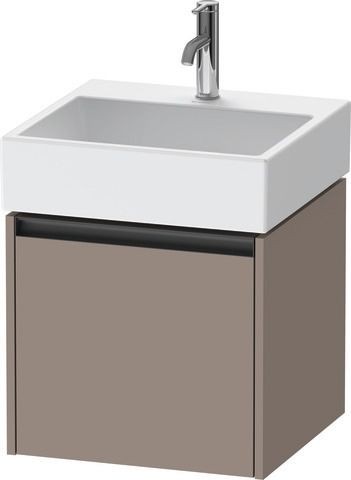 Duravit Ketho.2 Waschtischunterbau wandhängend Basalt Matt 484x460x440 mm - K25074043430000