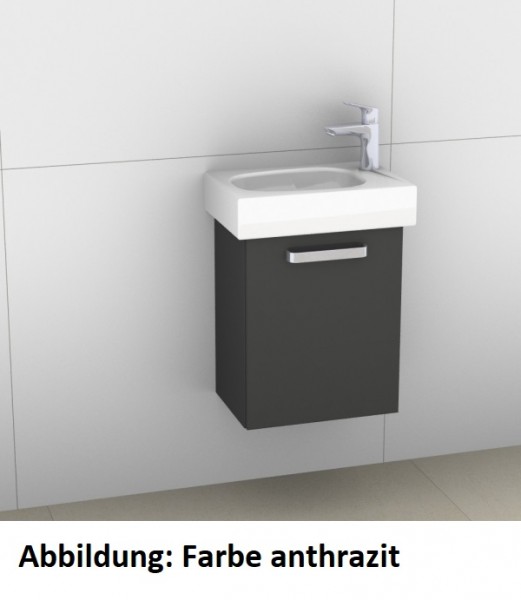 Artiqua 413 Waschtischunterschrank für Citterio 500541 (ehem. 123545), Riviera Eiche quer NB, 413-WU
