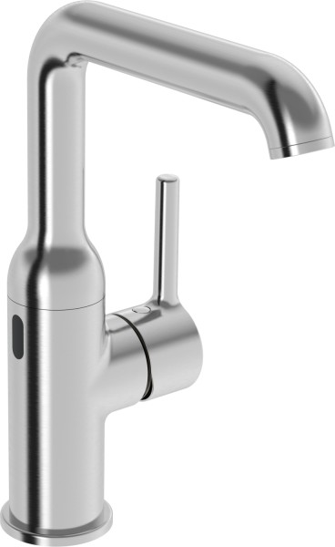 Hansa Einhandmischer Waschtisch-Batterie HANSAVANTIS Style Hybrid, 147 mm Stahl, 5460220980