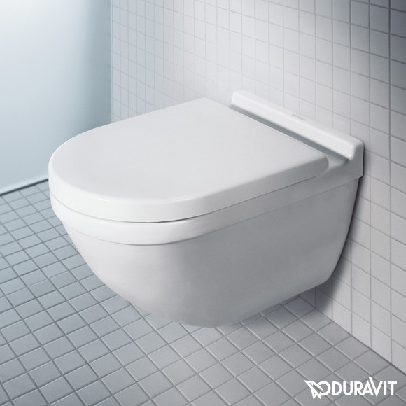 Duravit Starck 3 WC-Set wandhängend 370x540x420 mm - 42250900A1