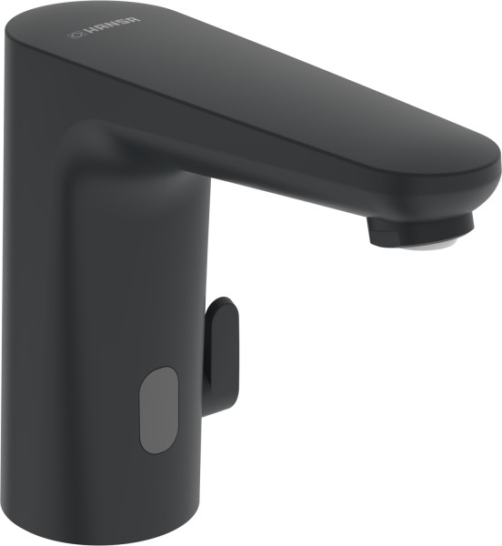 Hansa Waschtisch-Batterie, 230/9 V, Bluetooth, HANSAELECTRA 9110 Matt-Schwarz, 9110200933