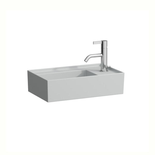 LAUFEN Handwaschbecken Kartell · LAUFEN 460x280, grau matt, 81533.4, 8153347591111