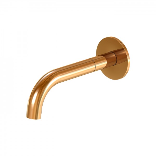 Steinberg Serie 100 Auslauf 195 mm für Waschtisch oder Wanne, rose gold, 1002310RG