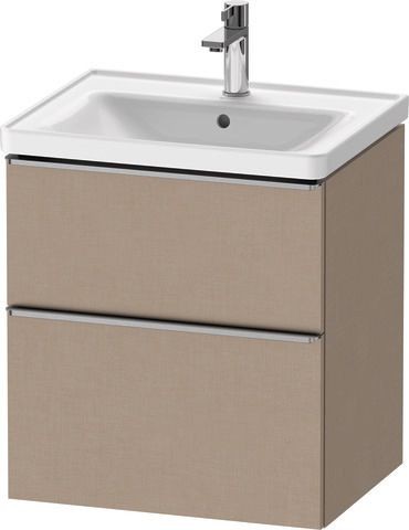 Duravit D-Neo Waschtischunterbau wandhängend Leinen Matt 584x452x625 mm - DE4359070750000