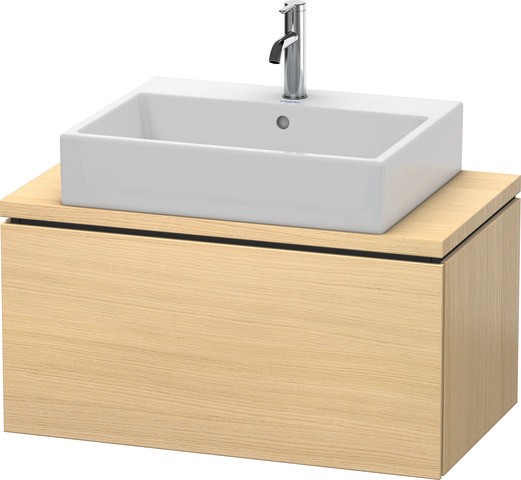 Duravit L-Cube Konsolenwaschtischunterbau wandhängend Mediterrane Eiche Matt 820x477x400 mm - LC5802
