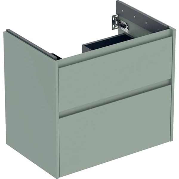 Geberit Renova Plan Unterschrank für Waschtisch, mit zwei Schubladen: 69.3x60.6x44.6cm, 504029IK1