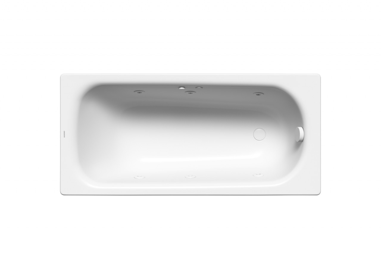 Kaldewei Badewanne SANIFORM PLUS Mod.361-1 BODY, 1500 x 700, alpinweiß,PEFF,re,Sicht. weiß 111660753001