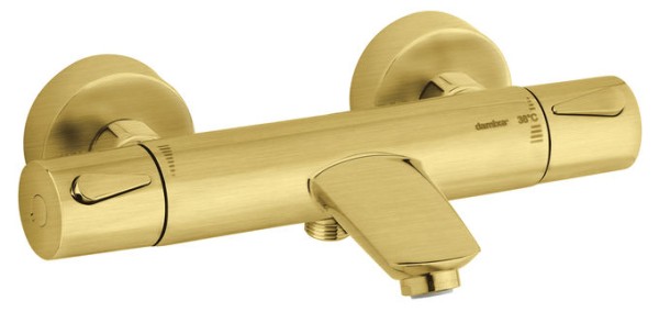 Damixa Silhouet Wannenthermostat, messing gebürstet (PVD), 745007900