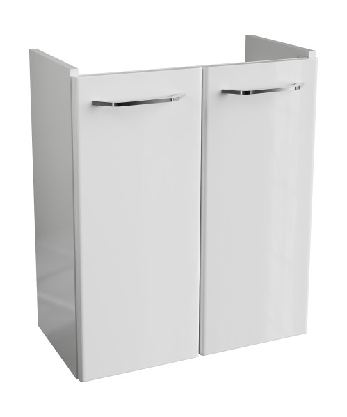 Fackelmann MILANO Waschtischunterschrank 52x61x27,5 Weiß 2T, 84333