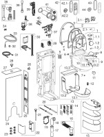 Preview: Geberit Geberit AquaClean Preview: Geberit Geberit AquaClean Mera Classic WC-Komplettanlage AP Stand-WC weiß-alpin, 146240111