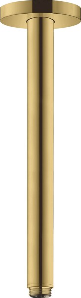Hansgrohe Deckenanschluss S DN15 300mm Polished Gold-Optik , 27389990