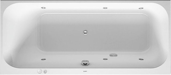 Duravit Happy D.2 Whirlwanne Weiß 1600x700 mm - 760308000JS1000