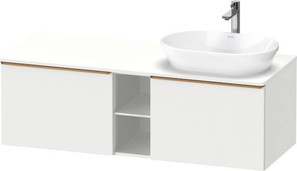 Duravit D-Neo Konsolenwaschtischunterbau wandhängend Weiß Matt 1400x550x459 mm - DE4950R04180000