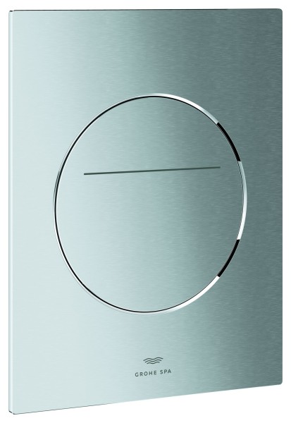 GROHE WC-Betätigung Arina 104645 rund Silk Motion edelstahl, 104645SD00