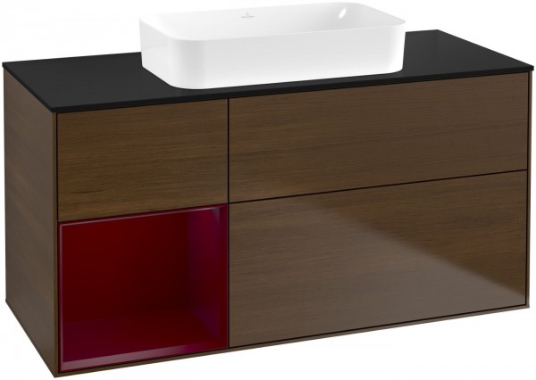 Villeroy & Boch Waschtischunterschrank Finion F70 1200x603x501mm WT mittig, F702HBGN