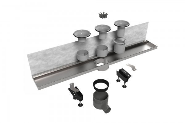 ESS Easy Drain Multi WALL Rohbauteil 90 cm, EDMWI900