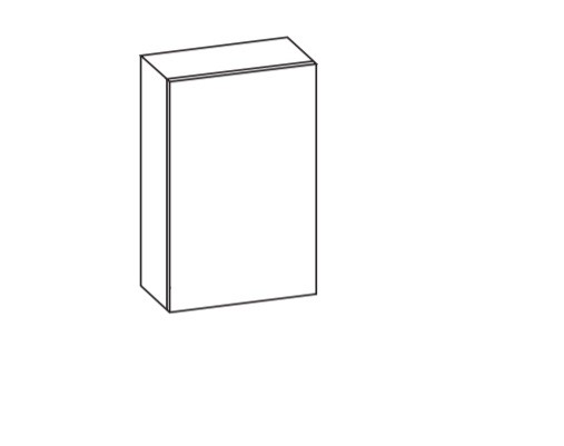 Artiqua 400 Wandschrank, Riviera Eiche quer NB, 400-OST-2-45-L-17-7180-438